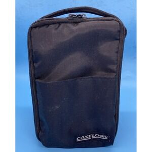 VTG 90s Case Logic 15 Compact Disc CD Storage Holder Travel Bag Front Pocket Y2K